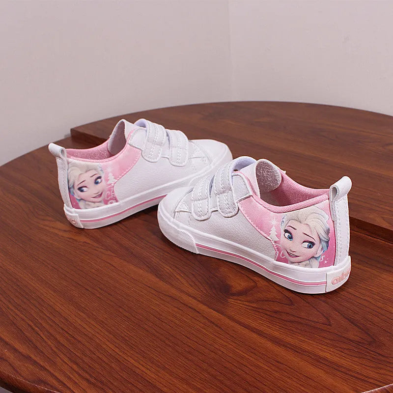 Sneakers Reine des Neiges roses ou bleues du 25 au 36 – Image 7