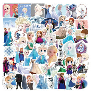 Stickers Reine des Neiges en lots de 10, 30, 50 ou 100 pièces