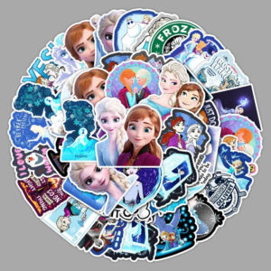 Stickers Reines des Neiges en lots de 10, 30 ou 50 pièces