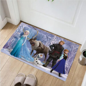Tapis La Reine des Neiges avec personnages