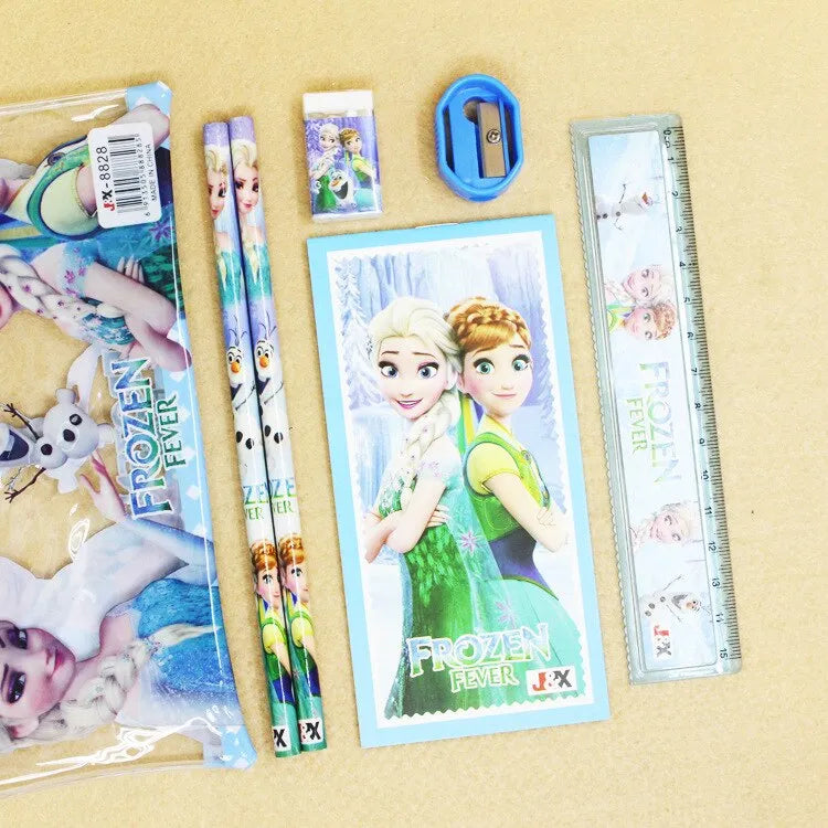Trousse La Reine des Neiges avec fournitures scolaires – Image 2