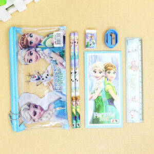 Trousse La Reine des Neiges avec fournitures scolaires
