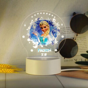 Veilleuse La Reine des Neiges 2D en 12 CM USB