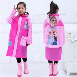 Veste de pluie La Reine des Neiges, tailles S à XXXL