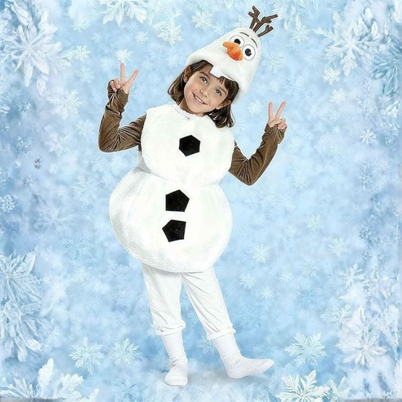 Déguisement Olaf La Reine des Neiges avec tailles 2-7 ans – Image 3