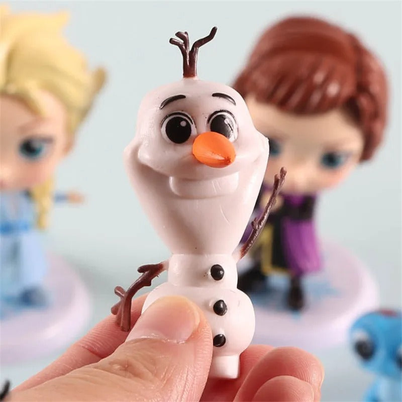 Lot de 4 figurines La Reine des Neiges 2 – Image 4