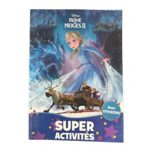 Cahier d'activités La Reine des Neiges 2 avec stickers