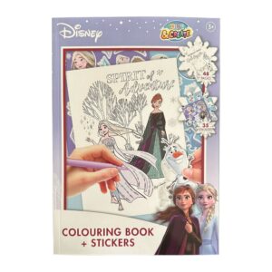 Livre de coloriage La Reine des Neiges + autocollants