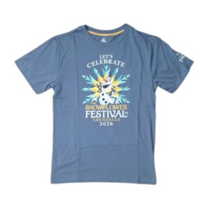 T-Shirt La Reine des Neiges Snowflower Festival 2026