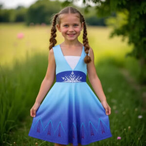 Robe Elsa Reine des Neiges 2 en tailles enfant
